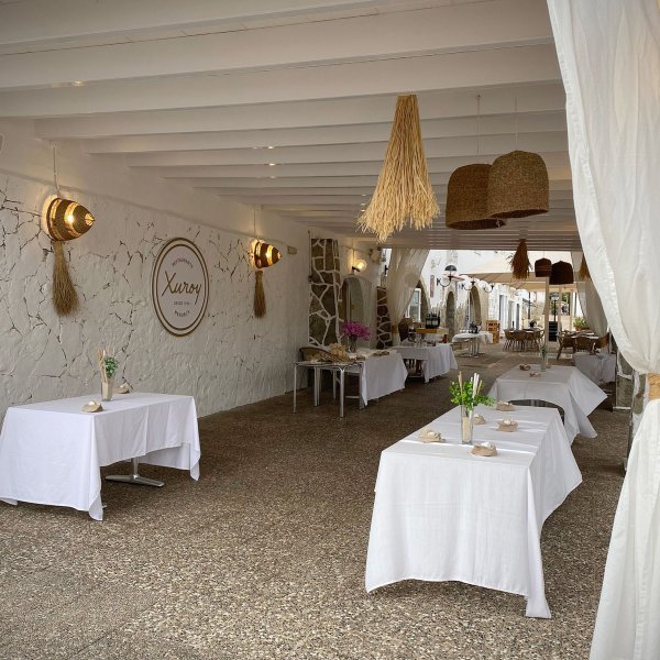 Celebración de eventos en Cala Alcaufar, Menorca